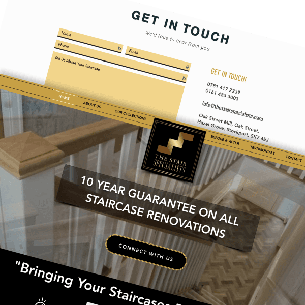 The Stair Specialists: Lower Cost-Per-Conversion with Targeted Google Ads